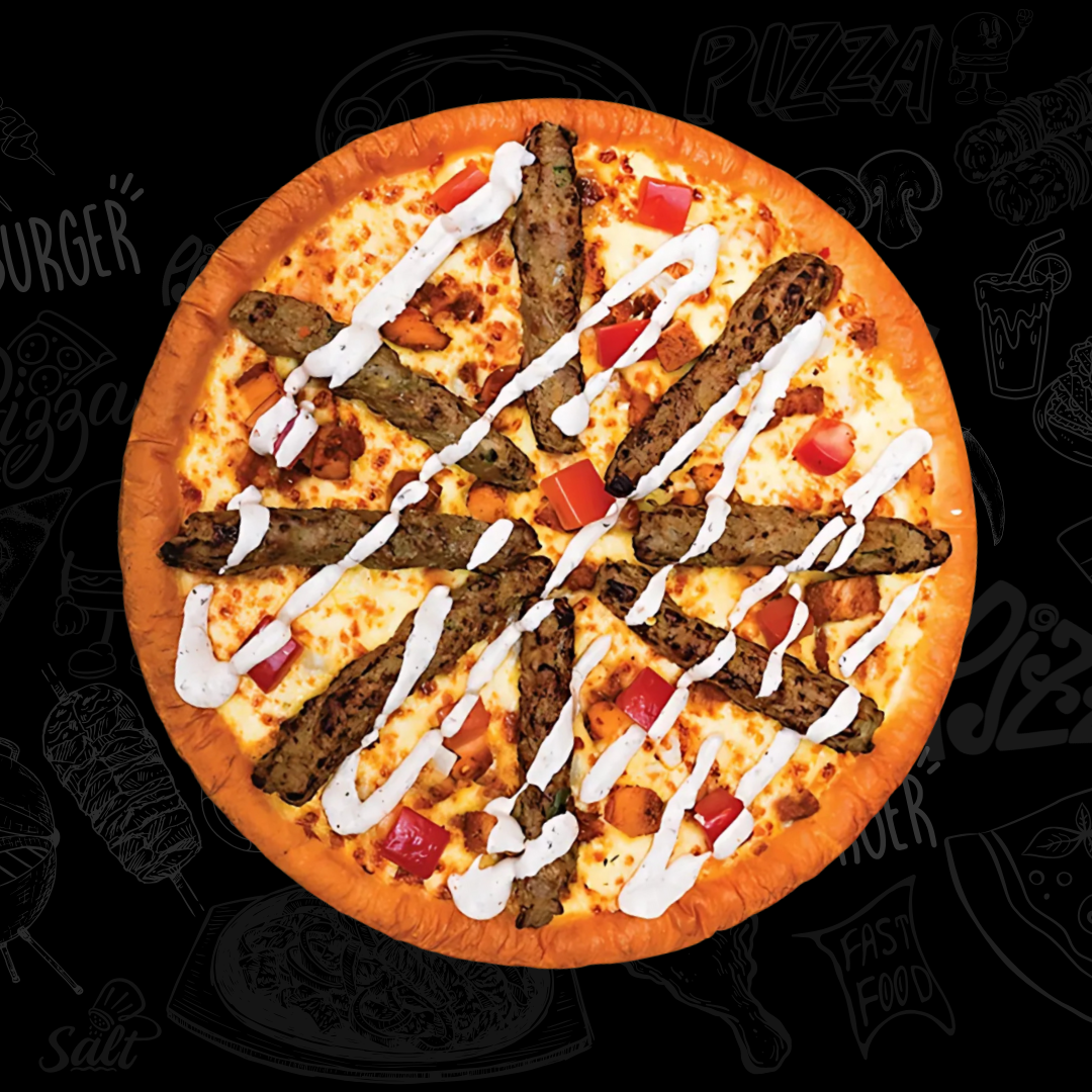 BEHARI KABAB PIZZA